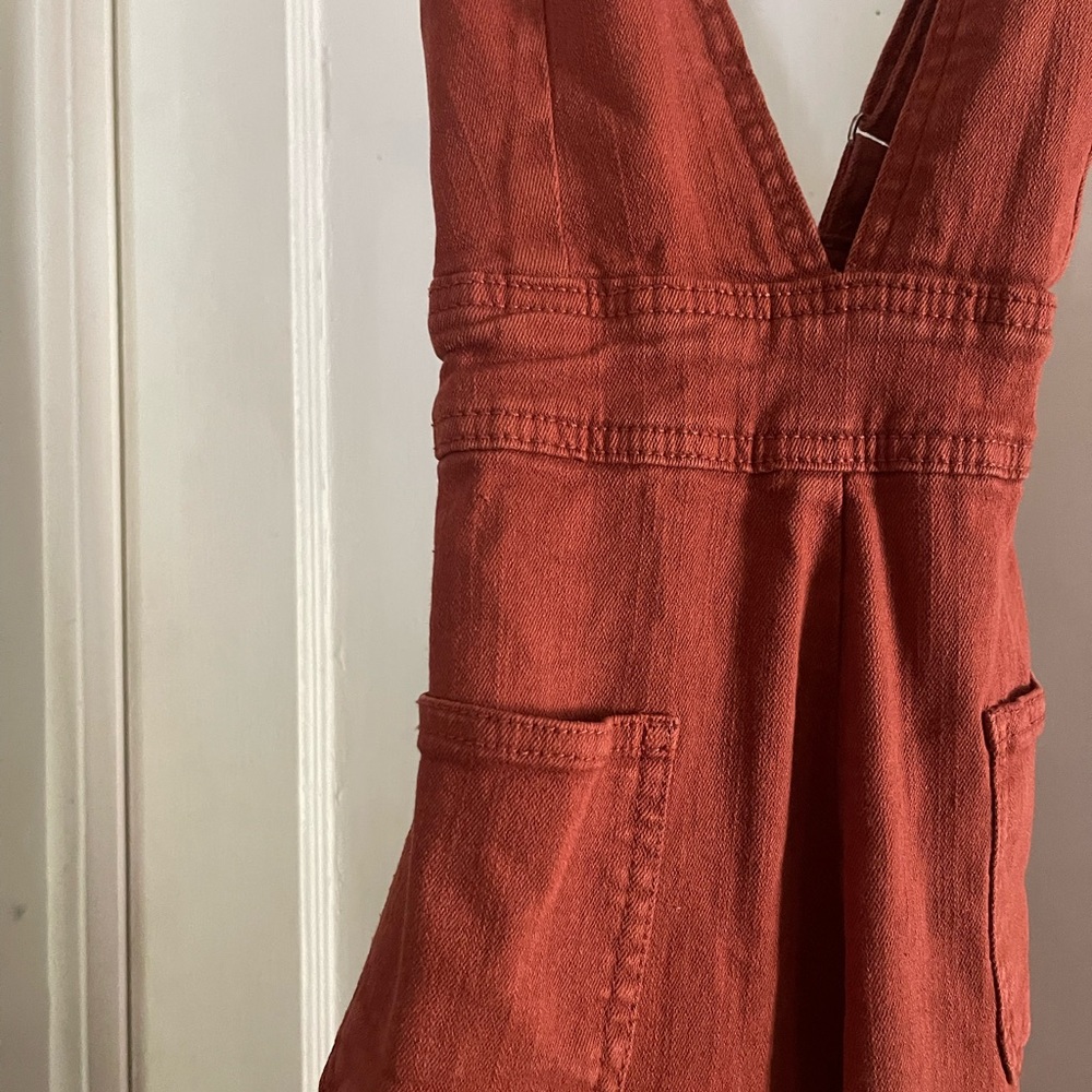 Dollhouse Deep V Overalls NWOT - Picture 4 of 10